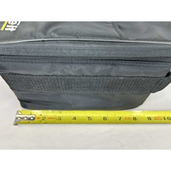 VTG Case It 15 CD Storage Nylon Carrying Bag Black Classic Travel Pepsi Keychain - Picture 10 of 12